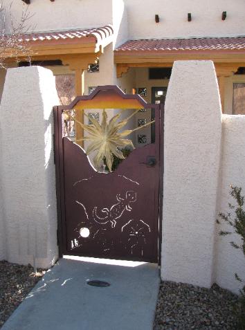 CANDY GOLD SUN GATE WITH PETROGLYPHS